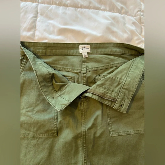 J Crew Military Garment-dyed mini skirt, BK713 size 8 - Picture 6 of 11
